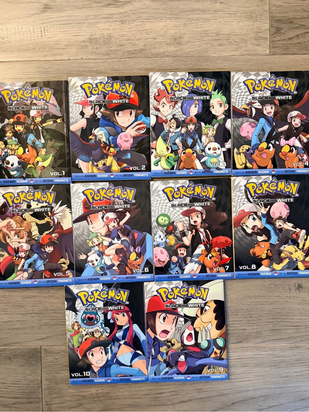 Pokémon Manga Set Vol. 1–10 Bundle